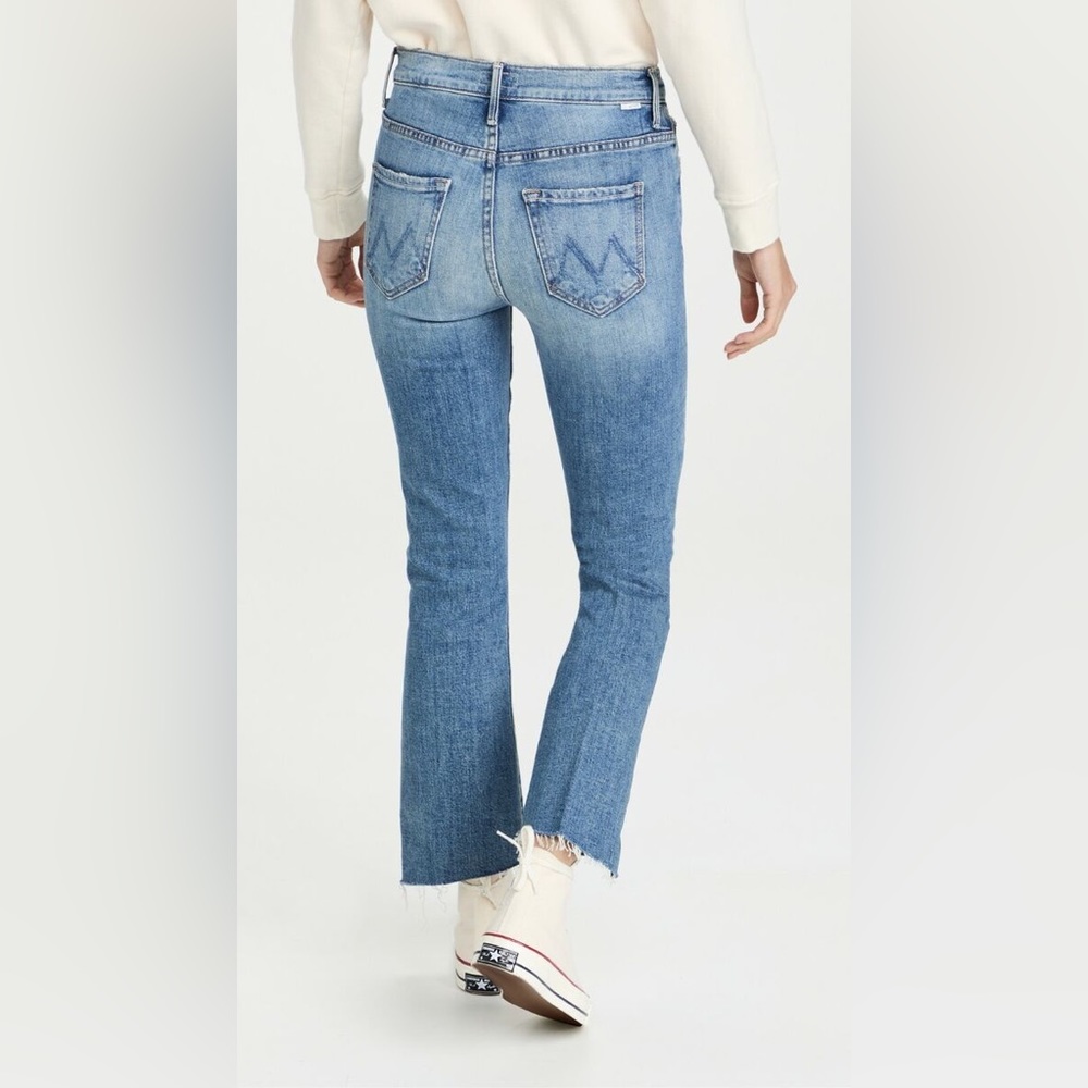 Mother Insider Crop Step Frat - Scenic Route Blue